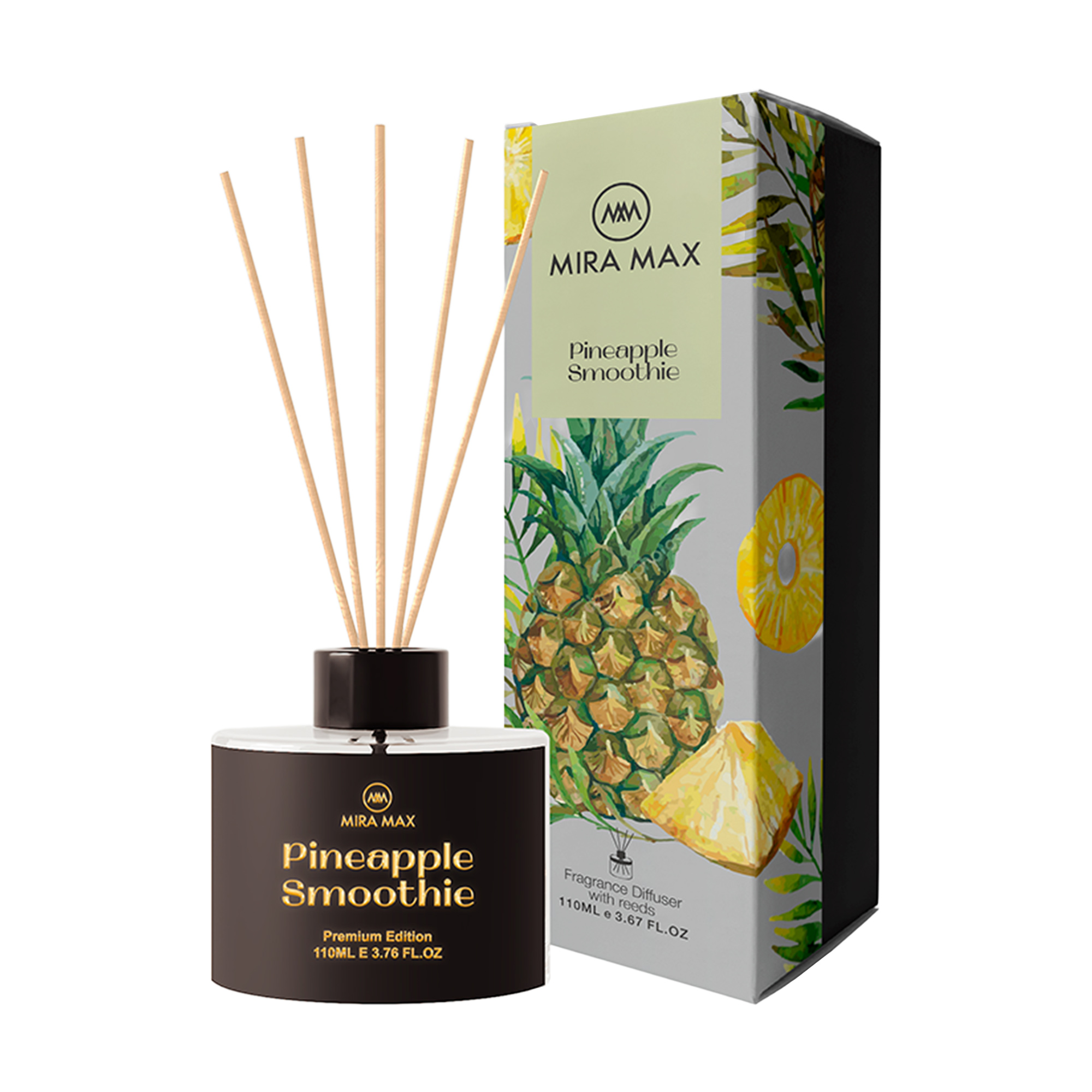 Аромадифузор Mira Max Pineapple Smoothie, 110 мл